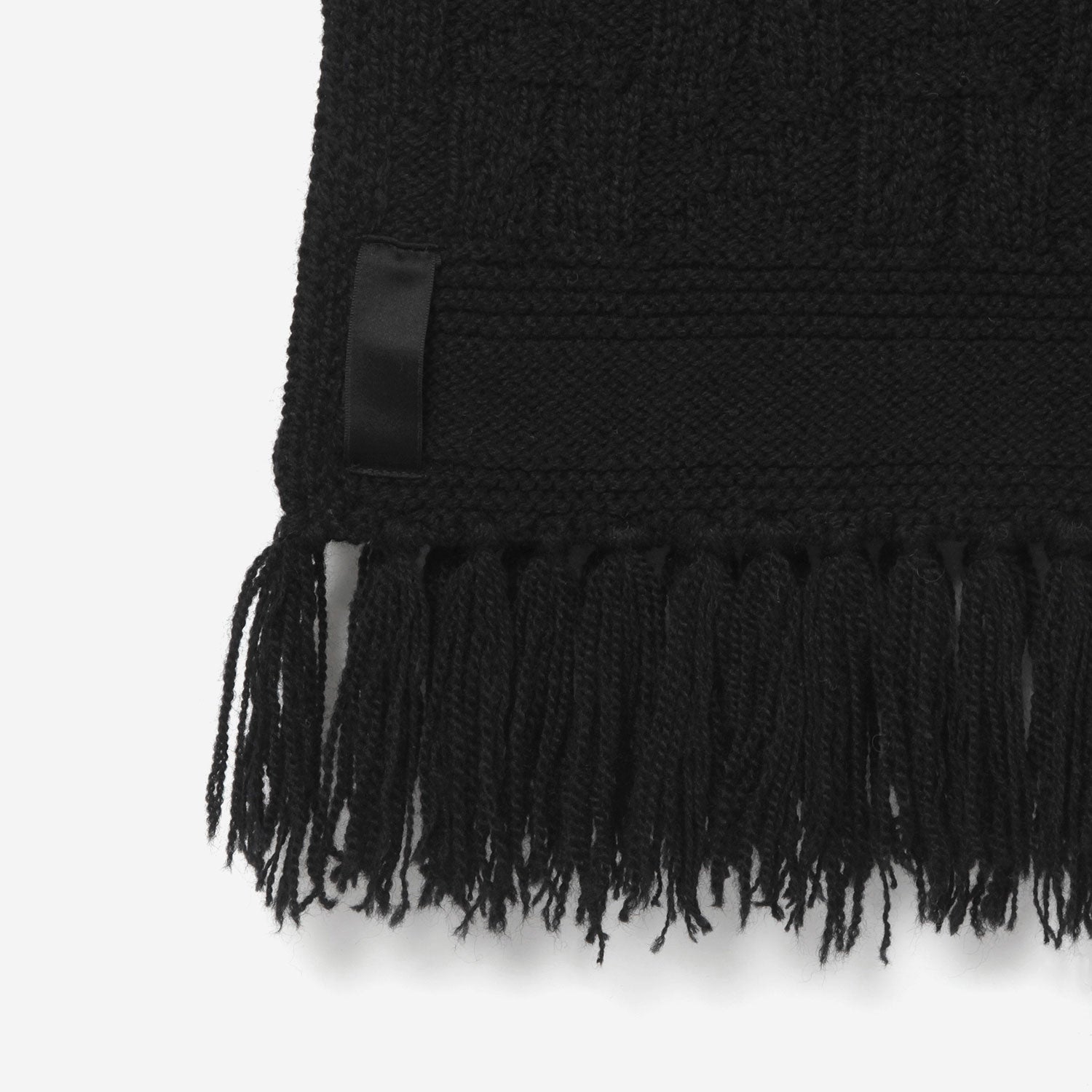 Knit Scarf / black