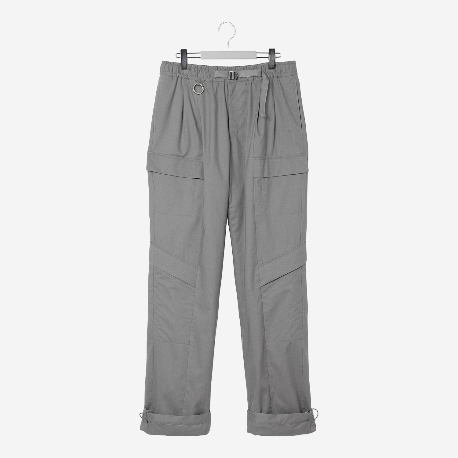 NERDRUM Type-B / Technical Wool Cargo Pants / gray