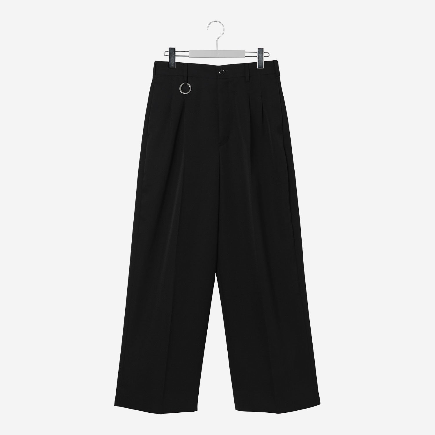 OSCAR / Super Semi-Wide Tailored Pants / black