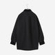 Oversized Quilt Shirt / black