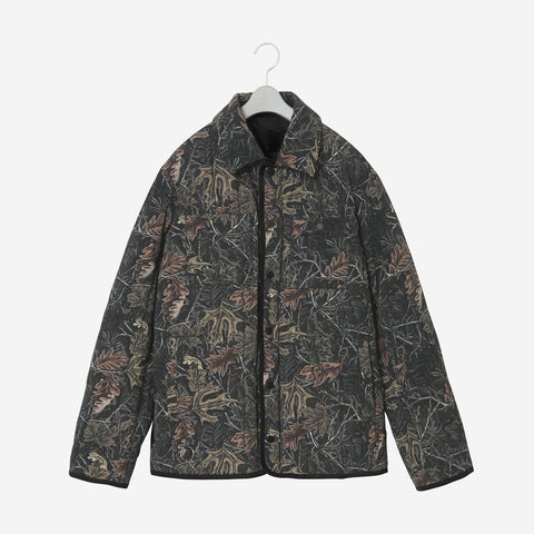 WT Camo Padded Military Jacket / wood camo