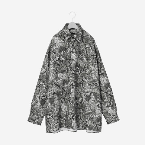 WT Camo Oversized Shirt / snow camo