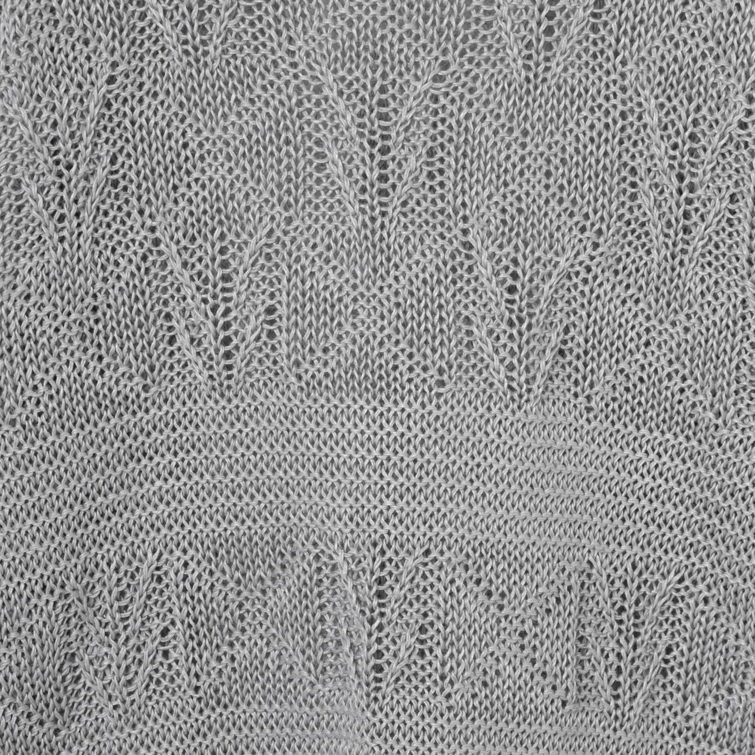 Linen fisherman Knit / gray