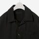 Bowling collar Half Sleeve Shirt (MID) / black