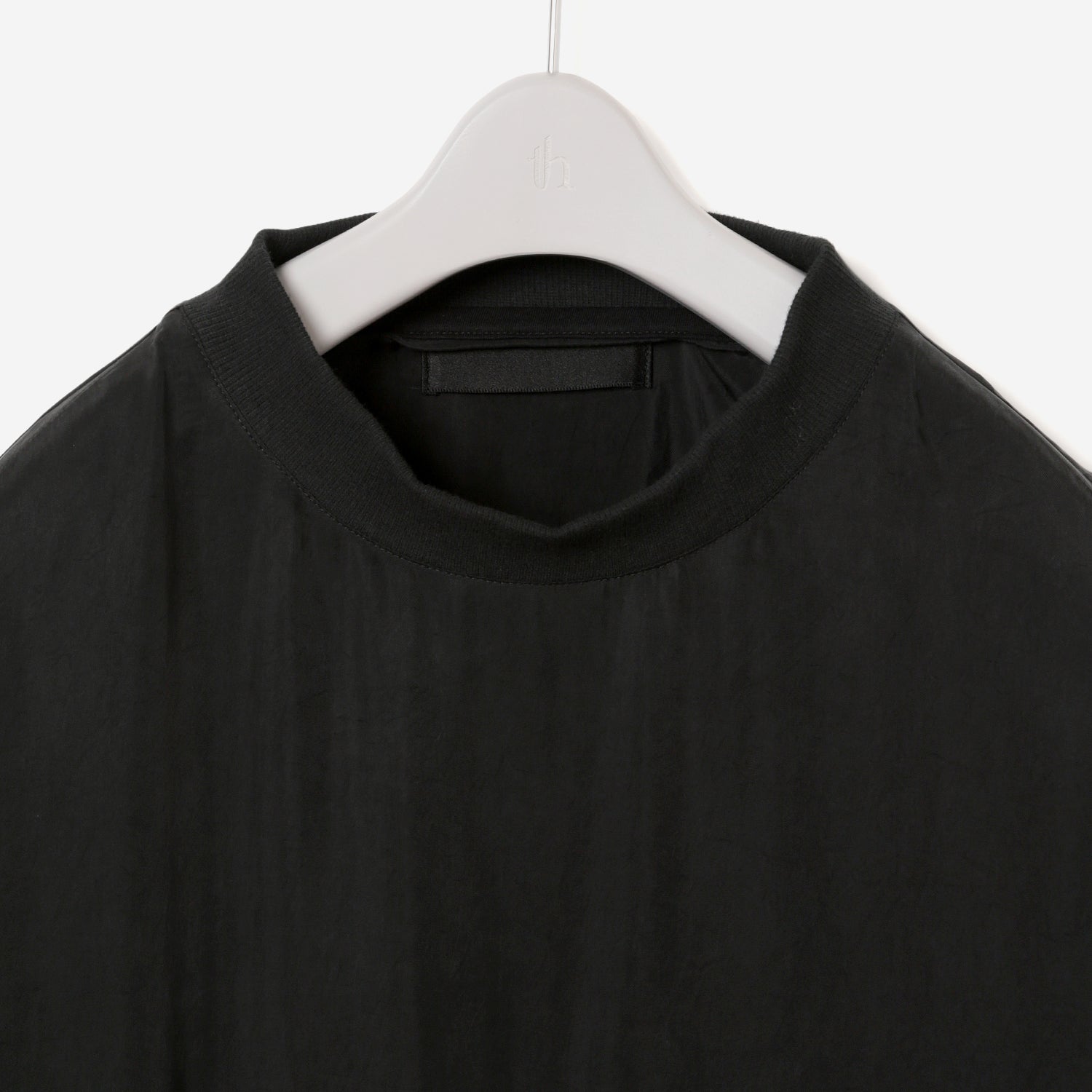 Drape Sweat Shirt / black