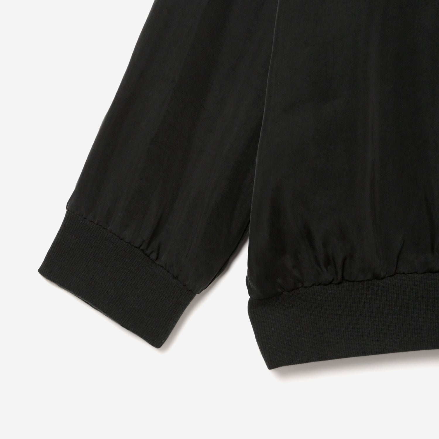 Drape Sweat Shirt / black