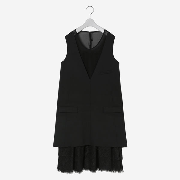Layered Dress / black