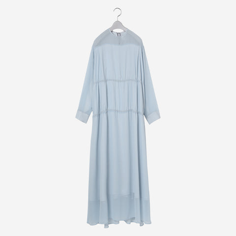 Slashed Volume Dress / blue