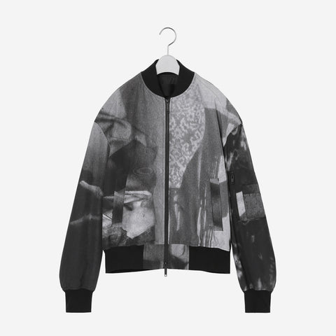 DY Short MA-1 Jacket / mono