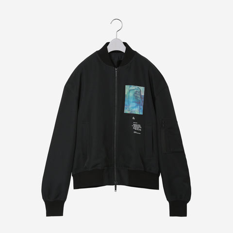 DY Short MA-1 Jacket / black