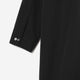 Padded Long Shirt Coat / black