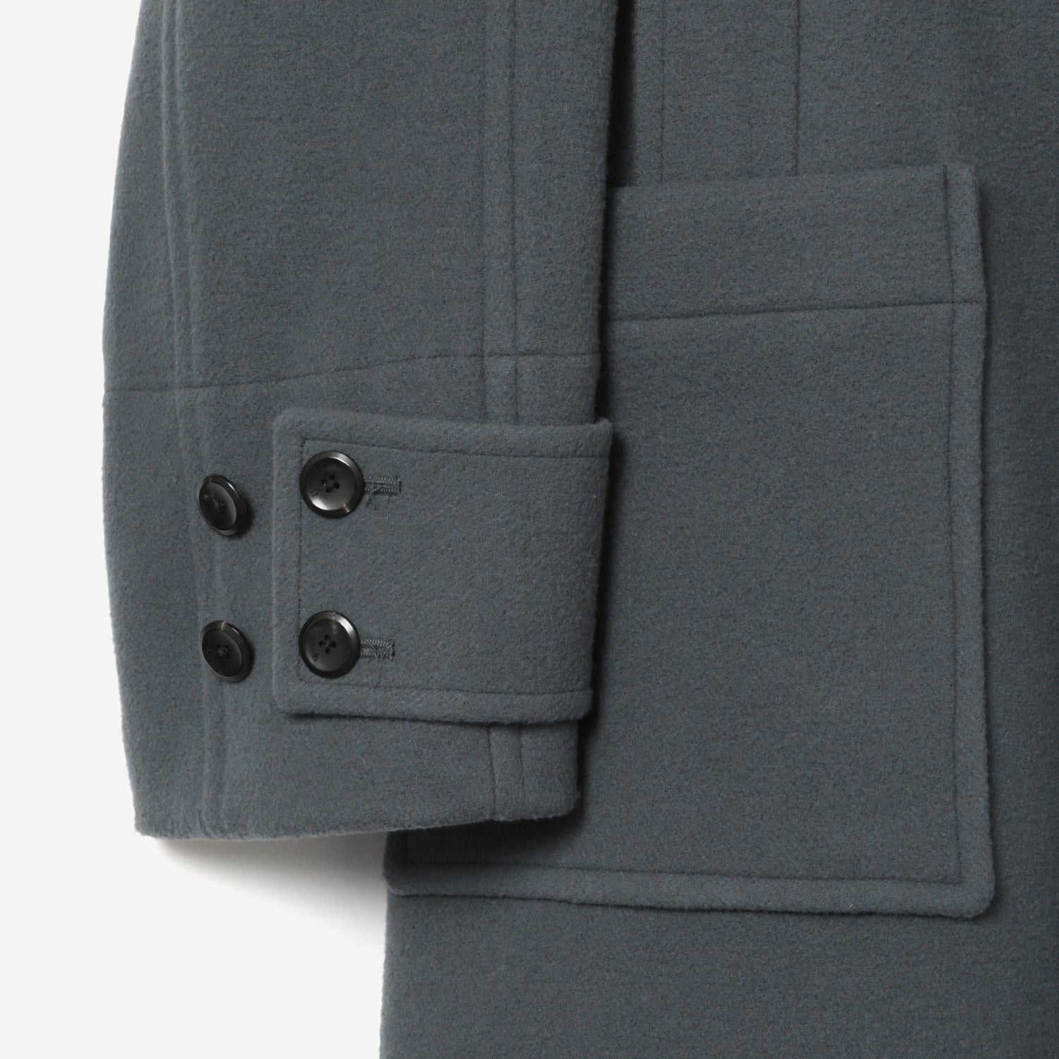 Toggle Duffle Coat / gray