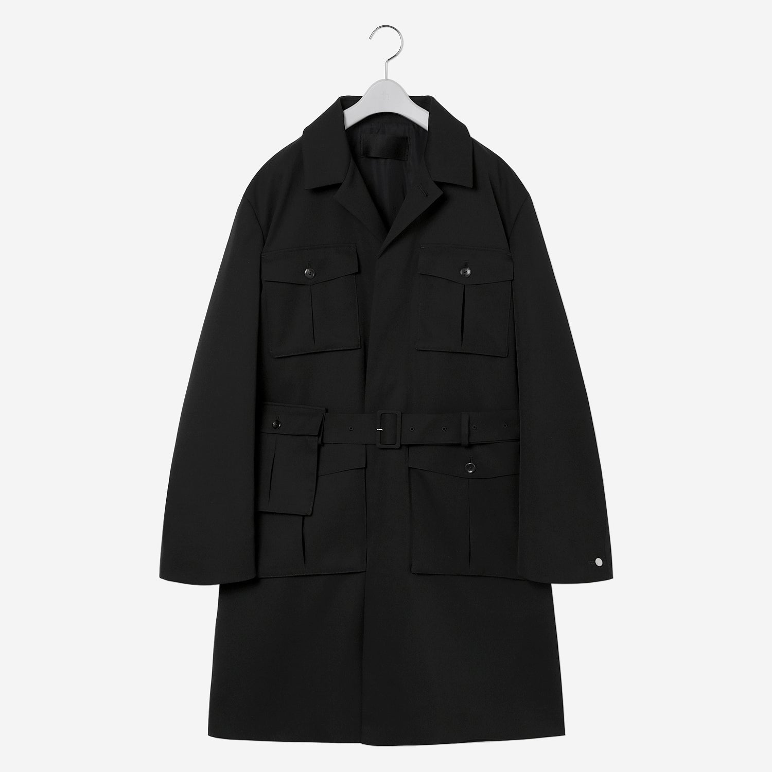 Military Pocket Coat / black