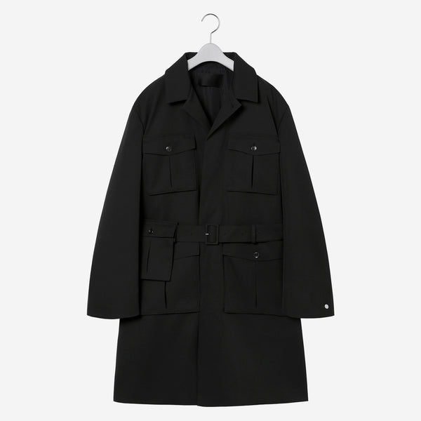 Military Pocket Coat / black