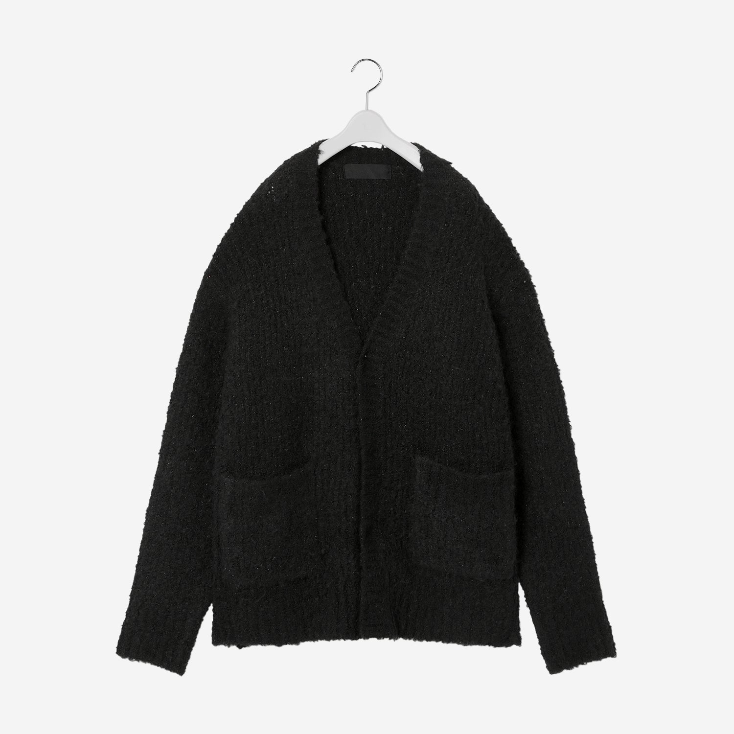 Inflated Cardigan / black