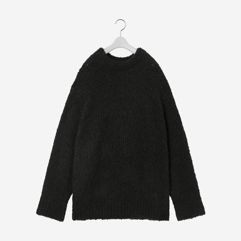 Inflated Oversized Crew / black