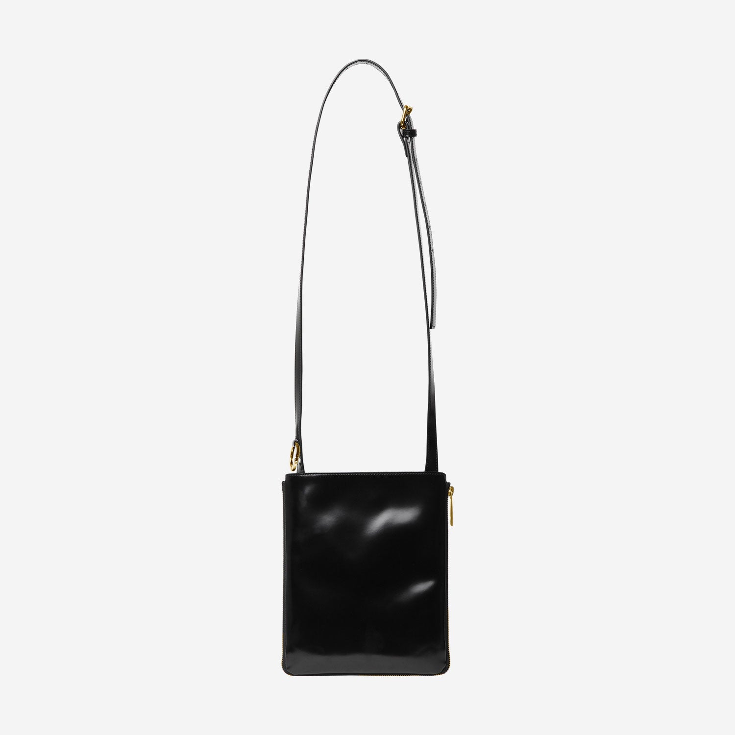 Shoulderbag Small / black × gold