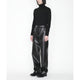 Synthetic Leather Pants / black