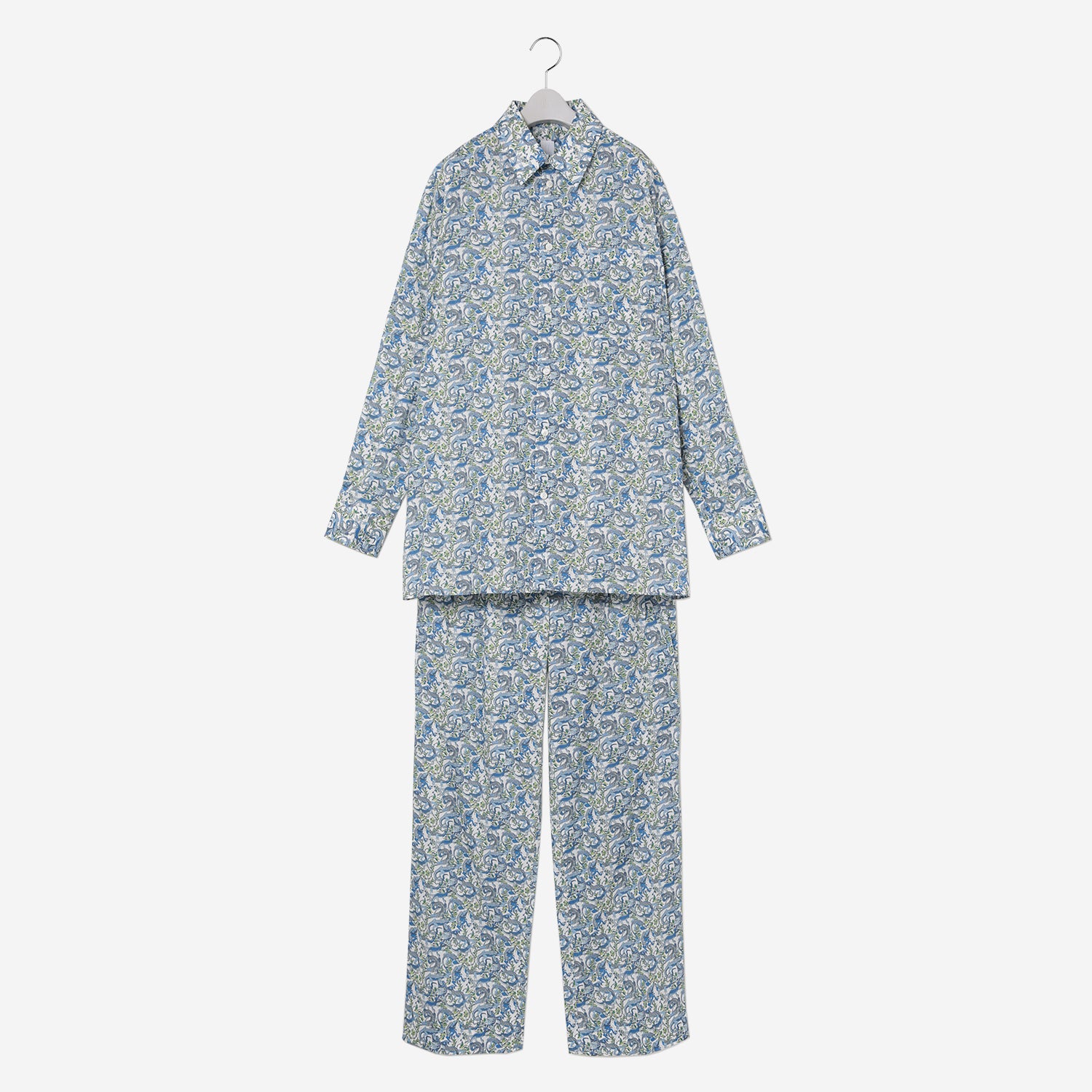 TARO HORIUCHI×LIBERTY NIGHTWEAR setup / blue (winston)