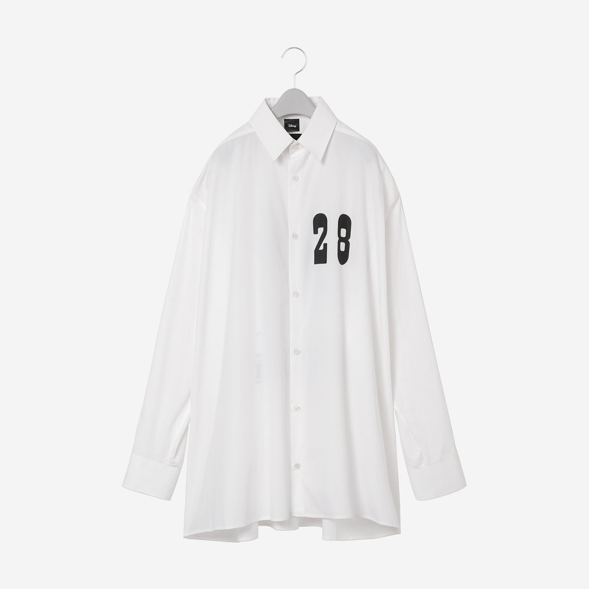 Printed Oversized Shirt / white – th products