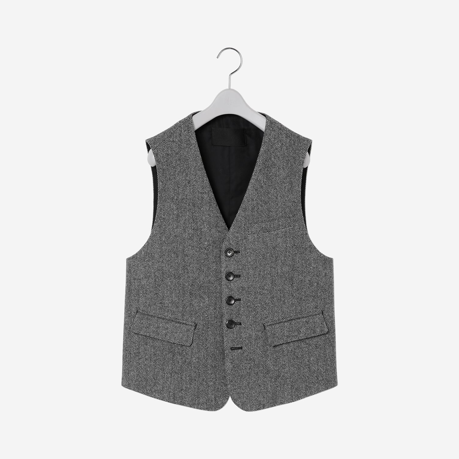5 Button Vest / gray