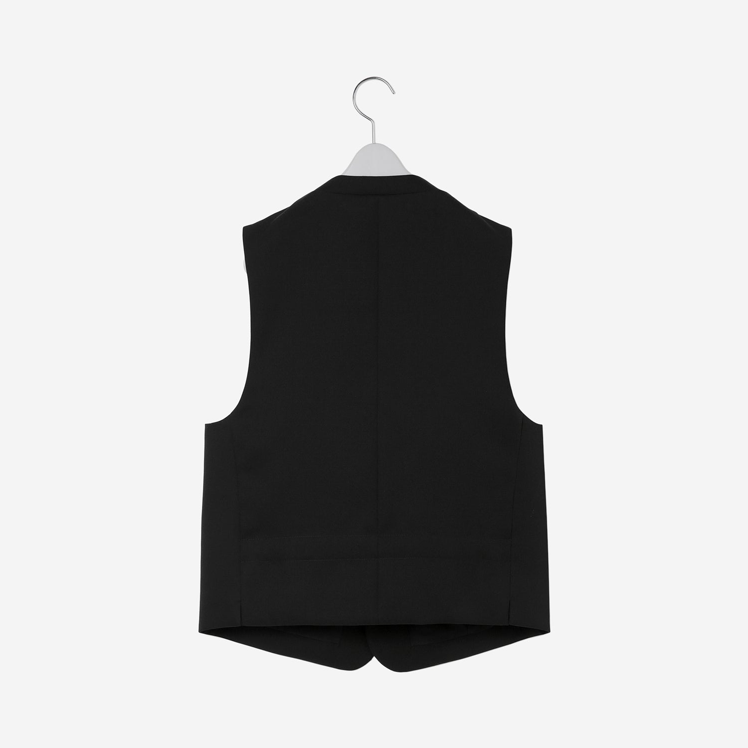 5 Button Vest / black