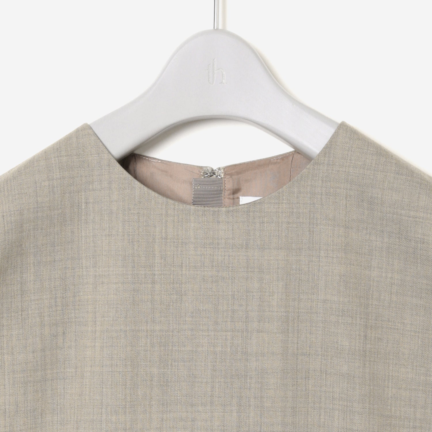 Darts Pocket Dress / beige