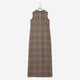 Darts Pocket Dress / check