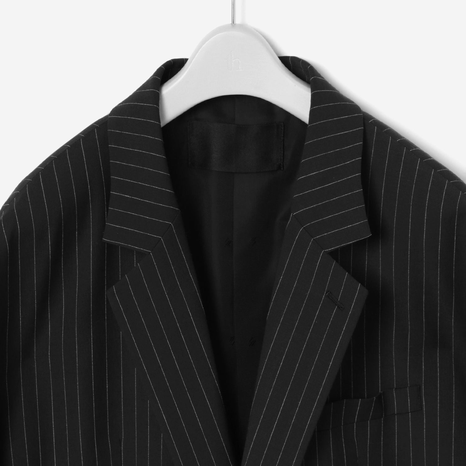 Over Sized Jacket / black stripe