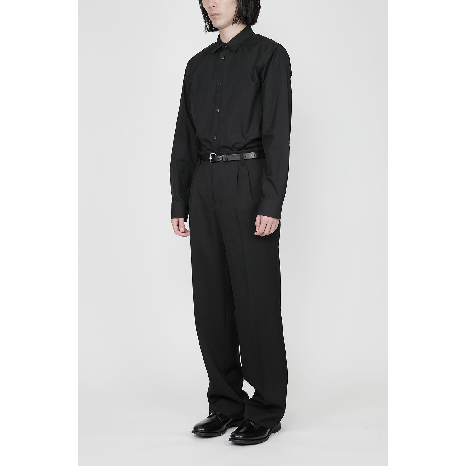 QUINN / Wide Tailored Pants / black