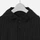 Hooded Shirt / black stripe