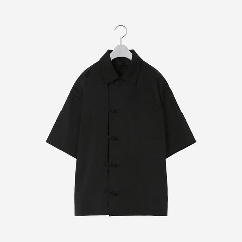 Oriental Half Sleeve Shirt / black