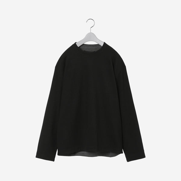 Double Side Sweater / black