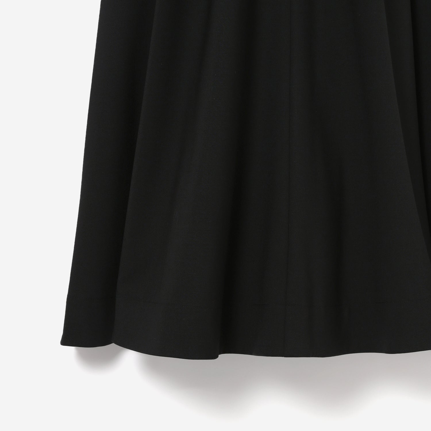 Volumed Sleeve Dress / black