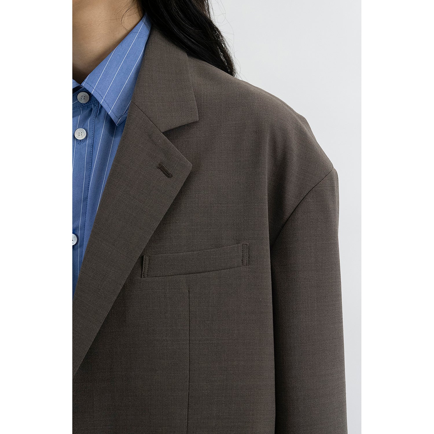 Oversized Jacket / brown