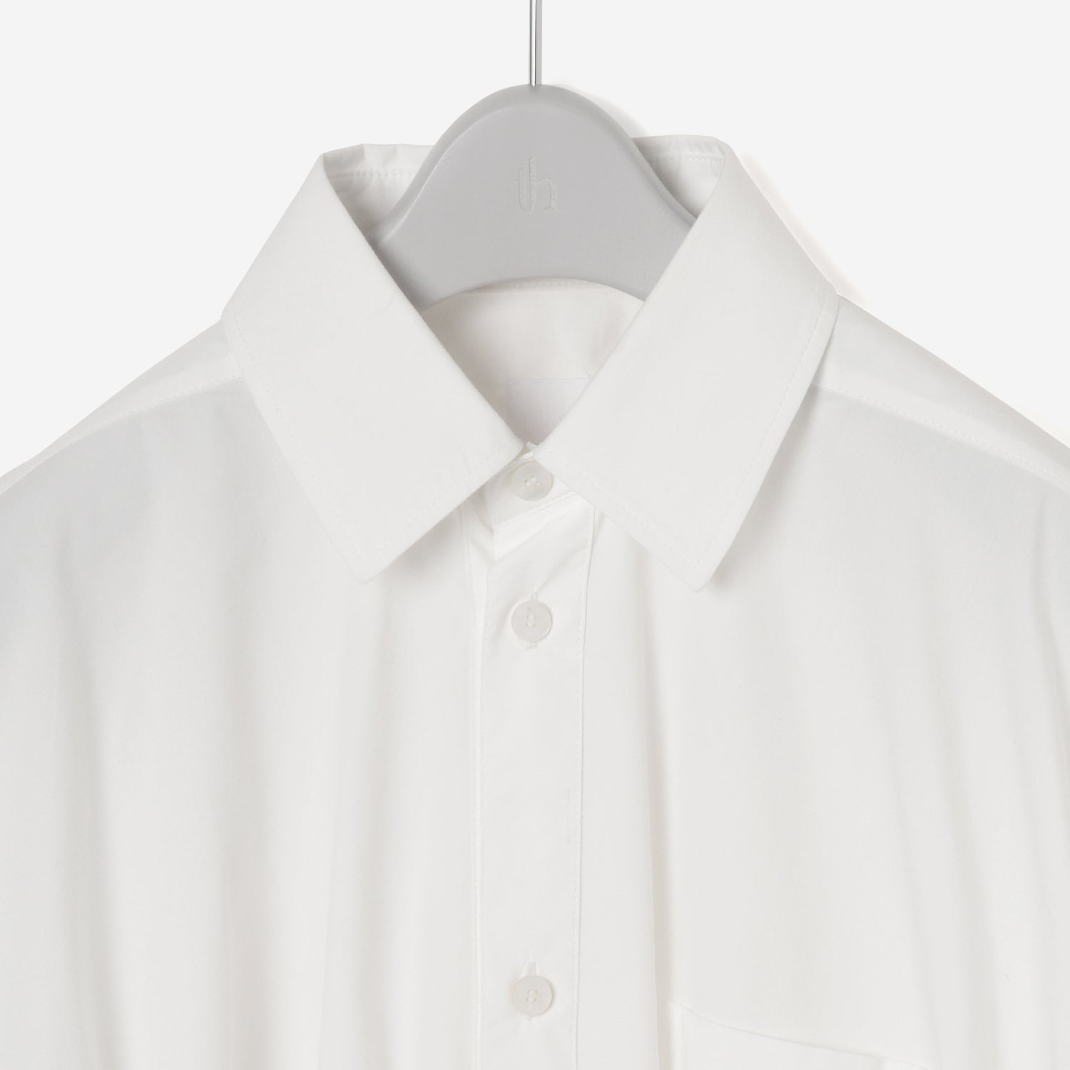 Gathered Shirt / white