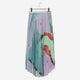 Printed Pleated Skirt / color