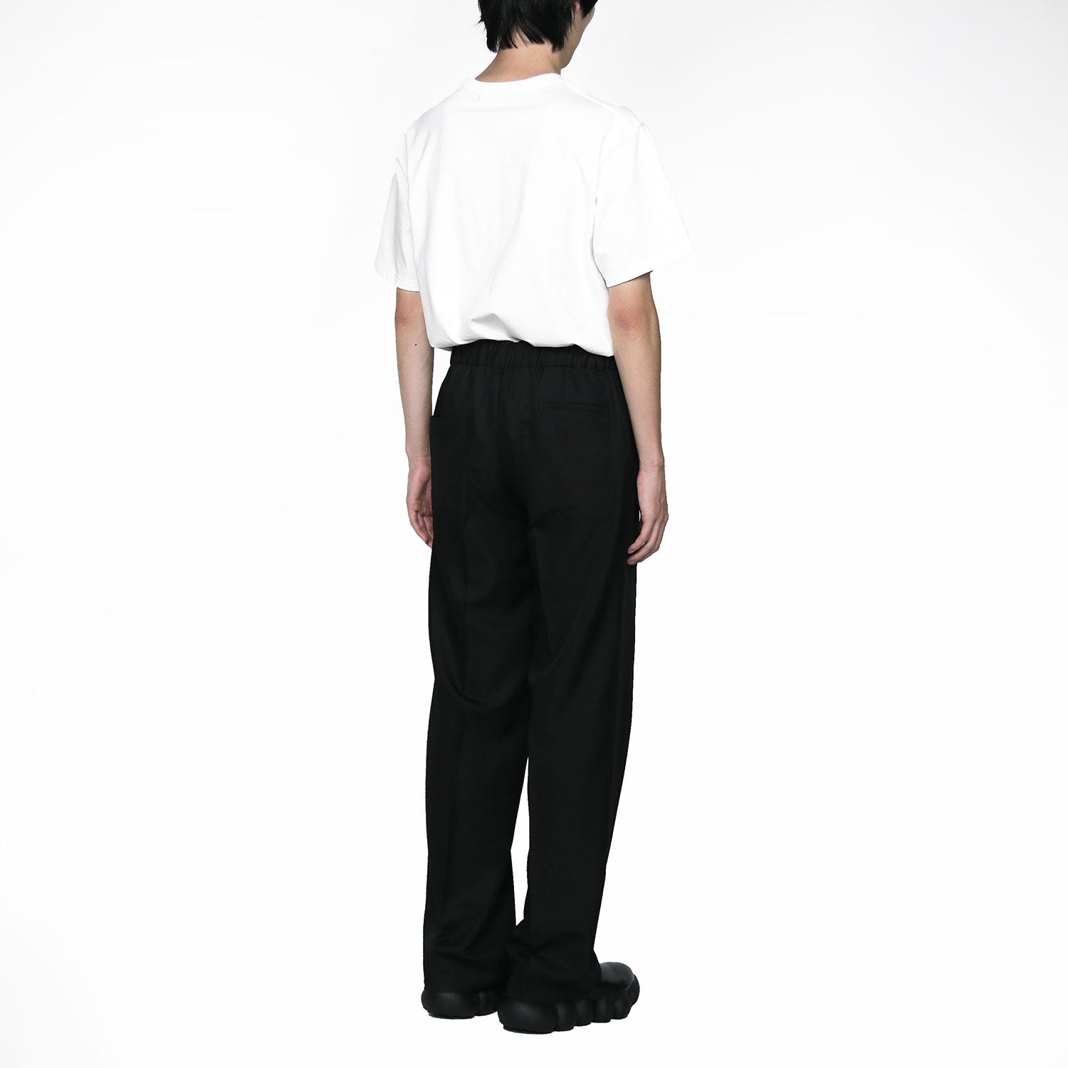 QUINN / Wide Tailored Pants / black – th products