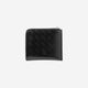 Embossed Coinpurse / black × silver