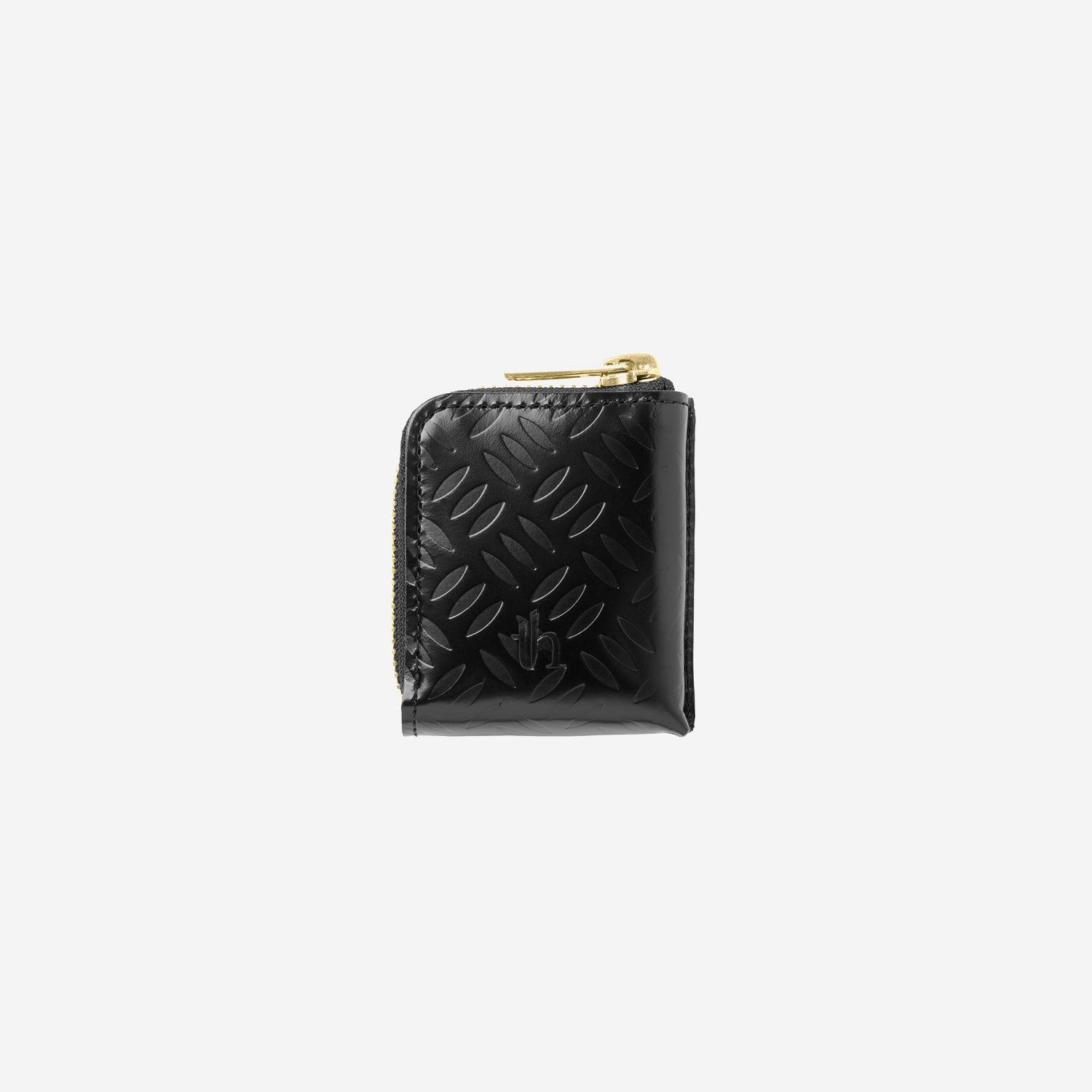 Embossed Airpods / Key Case / black × gold