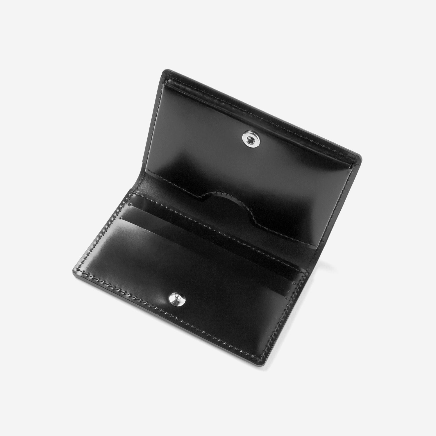 Card Case / black × silver