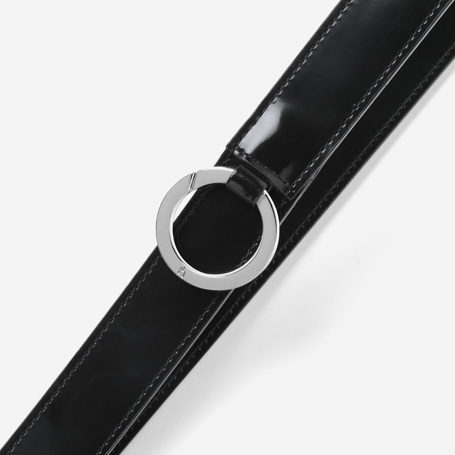 Shoulder Belt / black × silver