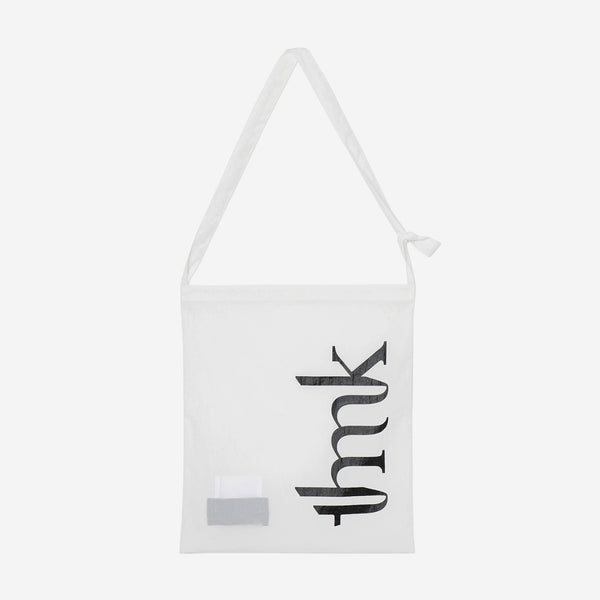 thmk Logo Cross Body Bag / white